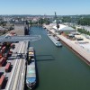 Bayernhafen-Bilanz 2024: Rückgang im Schiffsverkehr, Zuwachs auf der Schiene