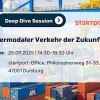 Veranstlatungstipp: Deep Dive Session - Intermodaler Verkehr der Zukunft