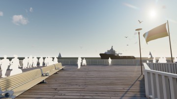 Niedersachsen Ports  Planungen für einen barrierefreien Teilneubau der Alten Liebe in Cuxhaven 