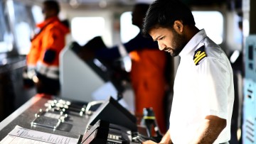 Kapitän im Hydrografischen Dienst