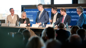 Diskussionspanel „Road to Circular Infrastructure 2030“
