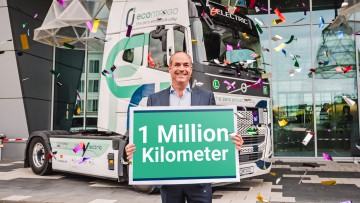 Contargo knackt die erste Million elektrisch gefahrene Kilometer