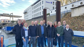 Treffen der Hafenkapitäne in Duisburg