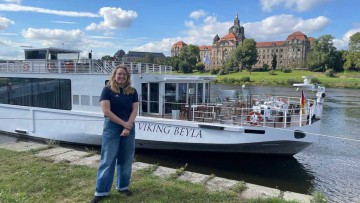 Rosanna van Deuzen macht ihre Ausbildung bei Viking River Cruises