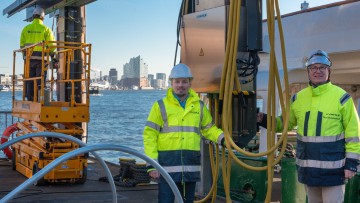 Vahle entwickelt bewegliche Energieversorgung im Hamburger Hafen