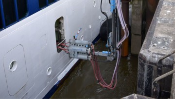 Landstrominfrastruktur an den Cruise-Terminals im Hafen Hamburg