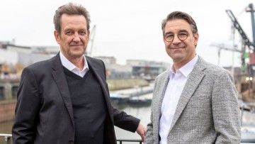 Geschäftsführerwechsel bei Rheincargo: Peter Ehler (l.) folgt auf Sascha Odermatt (r.).