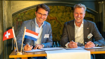 Schweizerische Rheinhäfen und Rotterdam erneuern Kooperation
