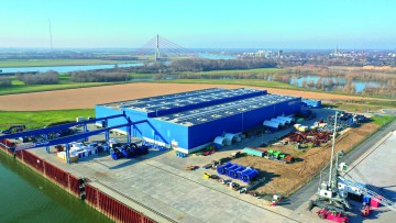 Schwerlast Terminal Niederrhein