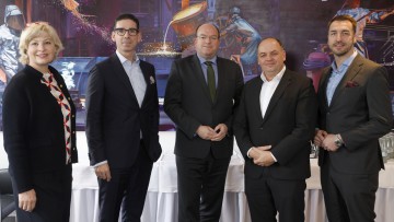 Teilnehmer des Lenkungskreises Häfen und Schifffahrt