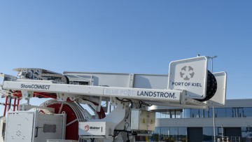 Port of Kiel finalisiert Landstrominfrastruktur als einer der ersten Häfen weltweit