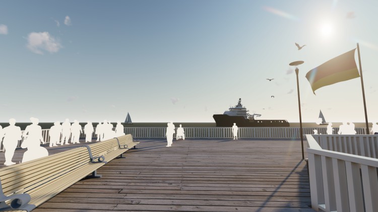 Niedersachsen Ports  Planungen für einen barrierefreien Teilneubau der Alten Liebe in Cuxhaven 