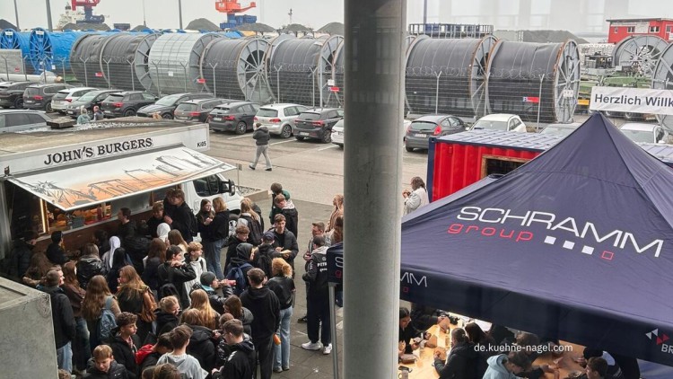 Azubi Ahoi 2025 im Elbehafen Brunsbüttel