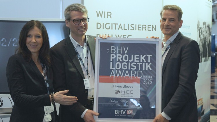 Verleihung des BHV-Projektlogistik-Awards 2025