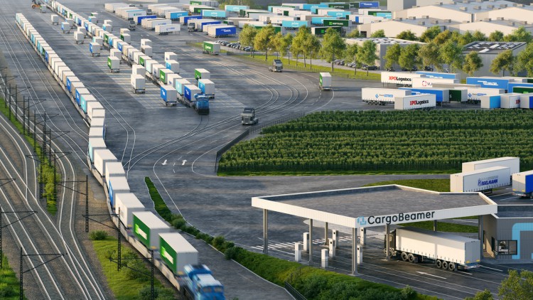 Cargobeamer Terminal in Kaldenkirchen