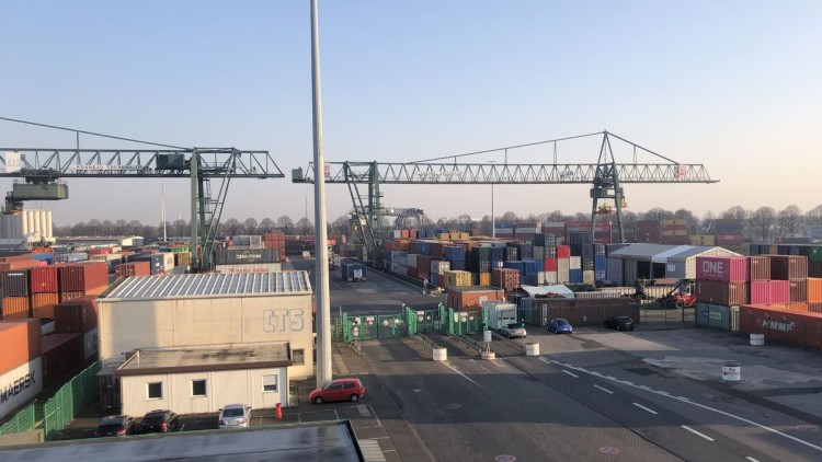 CTS Container-Terminal in Köln