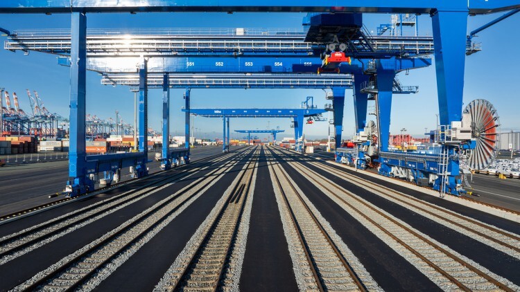 Eurogate-Terminal in Bremerhaven