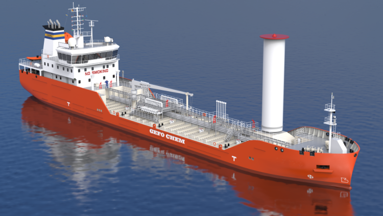 GEFO bestellt zwei 7.900 dwt Edelstahltanker in China