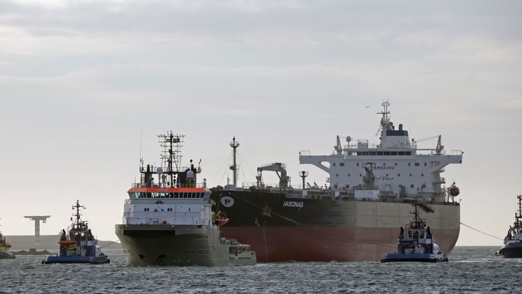 Hafenschlepper im Hafen Rotterdam