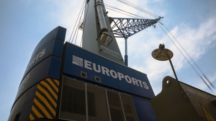 Konecranes Gottwald Mobilkran am Hafen Gent