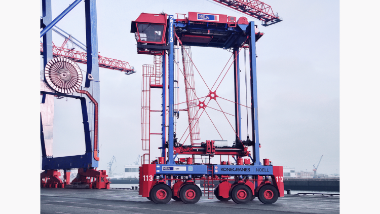Hybride Konecranes Noell NSC 644 EHY Straddle Carrier