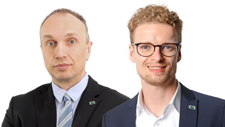 Geschäftsführer Ibro Salkanovic (l.) und Klaas Lange (r.) aus dem Business Development der L.I.T.-Gruppe. 