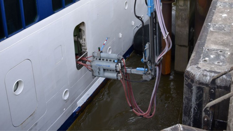 Landstrominfrastruktur an den Cruise-Terminals im Hafen Hamburg