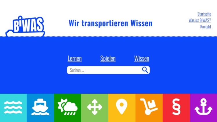 Lehr- und Lernplattform für Binnenwasserstraßenwissen BiWAS