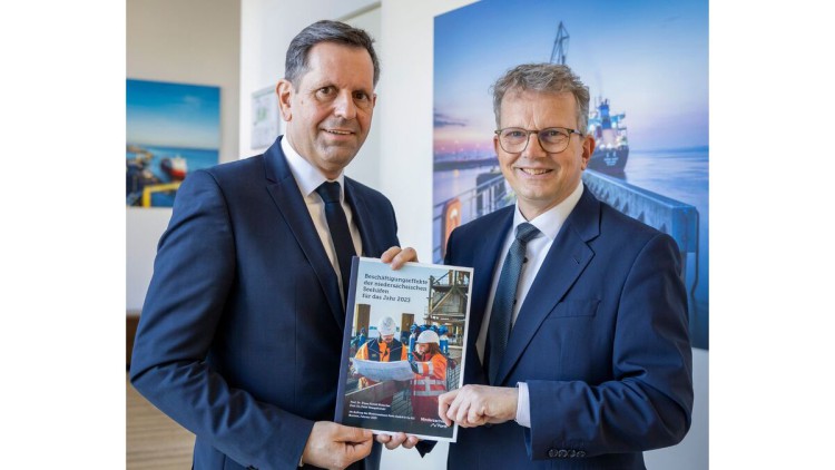 Olaf Lies und Holger Banik