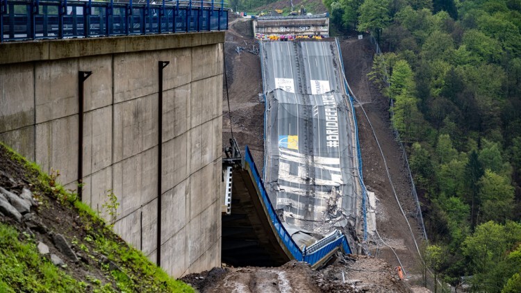 Rahmede-Talbrücke in NRW