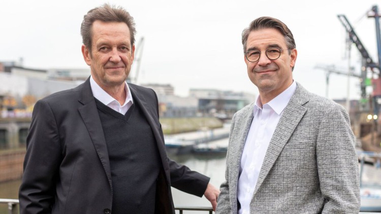 Geschäftsführerwechsel bei Rheincargo: Peter Ehler (l.) folgt auf Sascha Odermatt (r.).