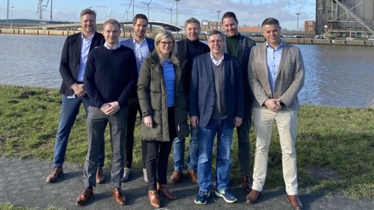 Seaports of Niedersachsen zu Antrittsbesuch im Emder Hafen