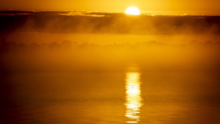Sonnenuntergang am Meer