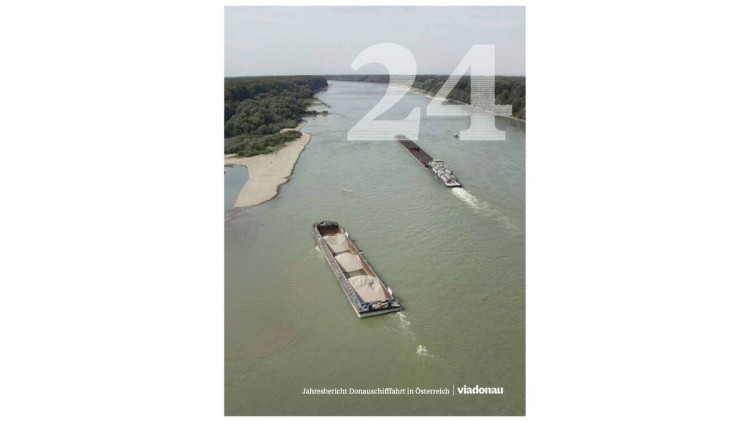 Viadonau veröffentlicht Jahresbericht Donauschifffahrt 2024