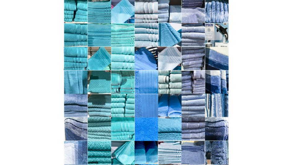 „Ein Schiff voller Glück“, Elles Magermans – blau